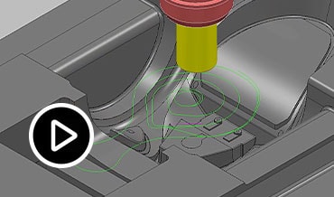 Video: Learn how to remove material quickly with high-speed roughing strategies 