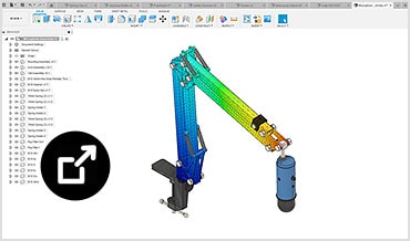 Simulate the effects of natural free vibration 