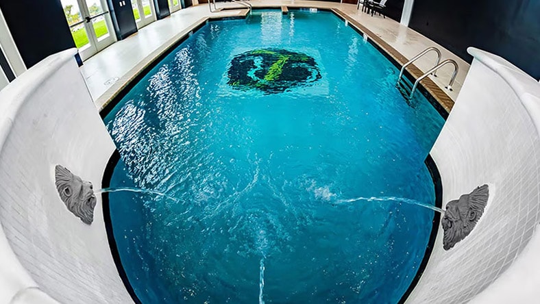 Indoor pool at Legacy Reserve